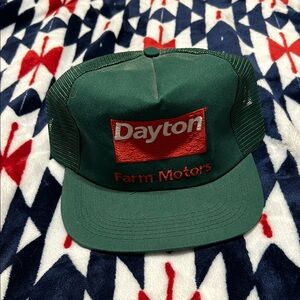 Dayton Farm Motors Green Trucker Hat